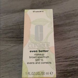 Clinique even better foundation